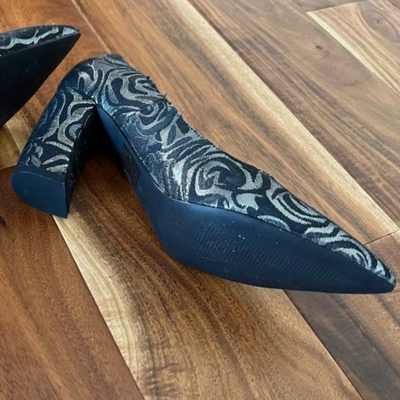 Black and Silver Heels - NA-KD - Picture 3 of 3